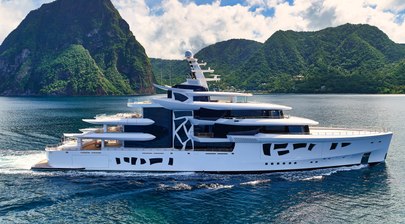 Groundbreaking 80m superyacht ARTEFACT delivered