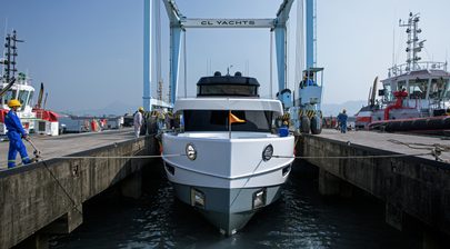 CL Yachts first CLX96 makes a splash