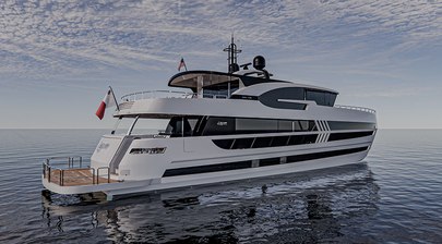WATCH: 5 Things to Know About the First Lazzara UHV100 Yacht in Build and for Sale