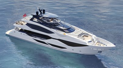 Sunseeker Reveals 134 Superyacht at Cannes Yachting Festival 2025