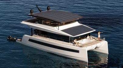 VisionF 65 Hybrid Catamaran Unveiled With Second Unit Already Sold
