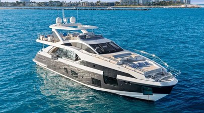 27m Azimut Grande 27m Superyacht Mastermind Now for Sale
