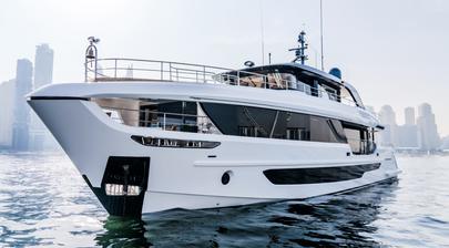 First Gulf Craft Majesty 100 Terrace Superyacht Delivered to First-Time Owners