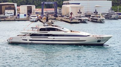 First Baglietto FAST50 Superyacht Launched