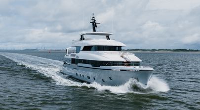 Eighth Moonen 122 Martinique Superyacht Lollipop Completes North Sea Sea Trials 