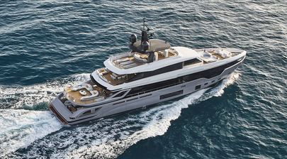 38m Azimut Grande Trideck Superyacht Blue Eyes Listed for Sale
