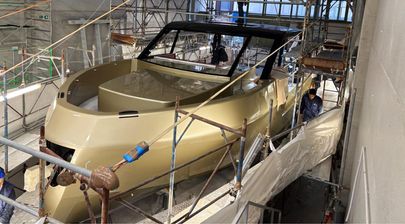 Watch the Final Preparations Begin on the First Forte 47 Boat Ahead of Launch