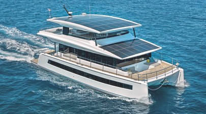 Silent 62 3-Deck Solar Electric Catamaran Makes World Debut at Cannes 2024