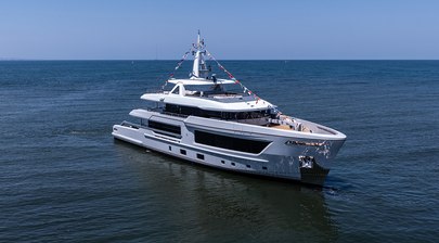 CdM 43m Explorer Yacht Project B2 Launched