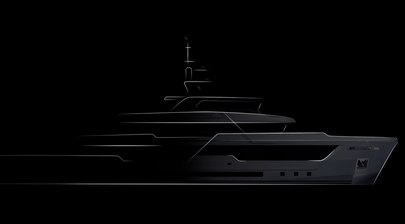 New 48m Columbus Crossover Explorer Yacht Under Construction in Savona