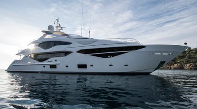 40m Sunseeker 131 Superyacht Berco Voyager Listed for Sale