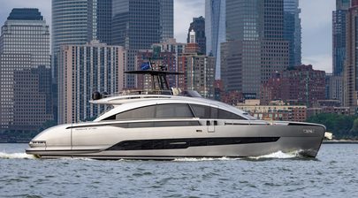 Pershing GTX80 Yacht Launches East Coast Tour with Manhattan Debut