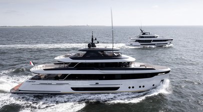 VIDEO: 35m Custom Van der Valk Superyacht Lalabe Delivered Ahead of Cannes Debut