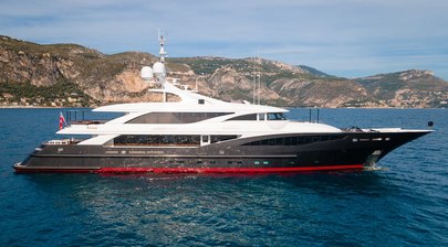 50m ISA Yachts Custom Motor Yacht Liberty Sold