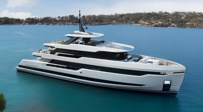 Cantieri di Pisa Starts Construction on Striking 40m Custom Superyacht