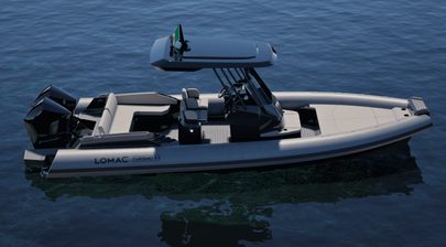 New Lomac Turismo 8.5m RIB Unveiled With Military-Inspired Styling 
