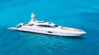 40m Mangusta 132 Motor Yacht Firefly Listed for Sale 