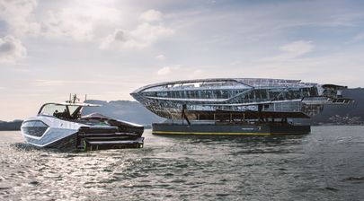 First Tecnomar for Lamborghini 101 Yacht Enters Outfitting Phase  