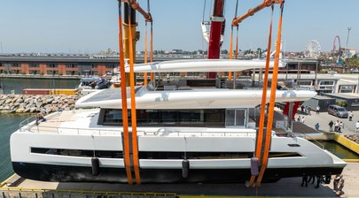 VisionF Yachts Launches Second E-Cat 80 Fully Solar-Electric Catamaran