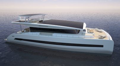 First Silent Yachts SY80 Solar-Electric Catamaran Launches Ahead of Cannes Debut
