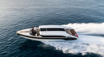 FIRST LOOK: New running photos of tender to 95m superyacht O’PARI