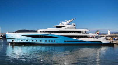 78m Admiral Superyacht Amalya Delivered by The Italian Sea Group