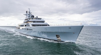 142M Lurssen superyacht Project ALI BABA renamed DRAGONFLY ahead of delivery