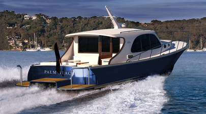 Explore Shallow Waters with the All-New Palm Beach 50 Jet Drive Motor Yacht