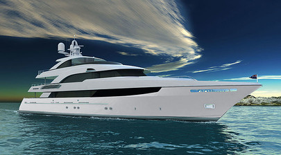 Tri-deck Trinity T056 superyacht sells at auction