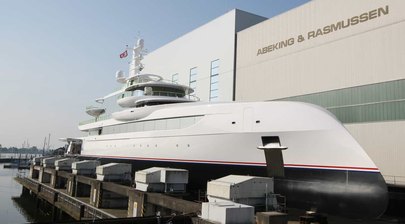 Futuristic 80m Excellence launched by Abeking And Rasmussen