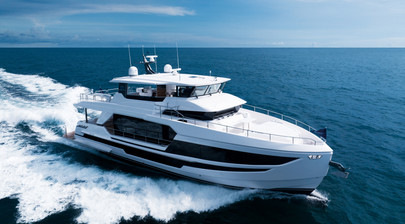 Latest Horizon FD75 flybridge breaks cover 