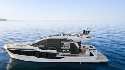 WATCH: 18m Galeon 570 Sky Motor Yacht Unveiled