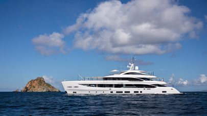 50m Benetti B.Now Superyacht Fantasea Sold and Renamed Mine Games 