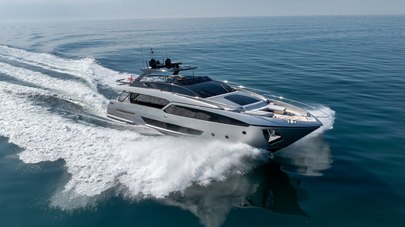 28m Riva 90' Argo motor yacht T57 listed for sale 