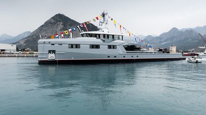 Fourth Damen YS 53 Support Yacht Rafter Launched at Antalya Facility