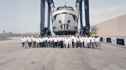 Third 24m Arcadia A80 Motor Yacht Launched for Repeat Owner