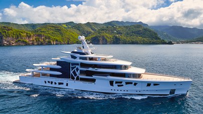 80m superyacht ARTEFACT is big winner at International Yacht and Aviation Awards