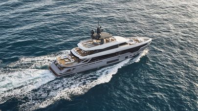 38m Azimut Grande Trideck Superyacht Blue Eyes Listed for Sale
