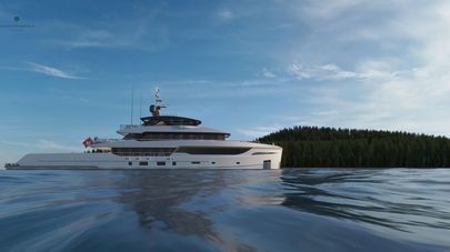 Bering Yachts reveals its 49m flagship, the B165