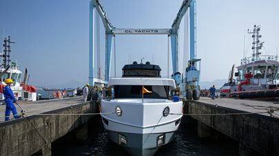 CL Yachts first CLX96 makes a splash