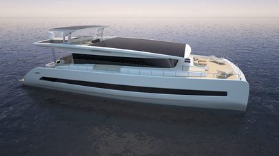 First Silent Yachts SY80 Solar-Electric Catamaran Launches Ahead of Cannes Debut