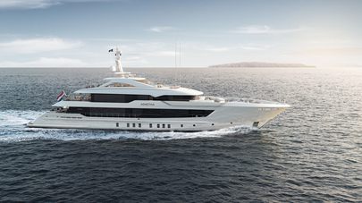 Watch Heesen’s 55m Steel Superyacht Agnetha Undergo Her Sea Trials