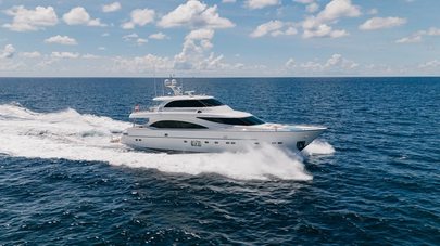  $300K Price Reduction on 27m Horizon E88 Motor Yacht Q