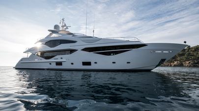 40m Sunseeker 131 Superyacht Berco Voyager Listed for Sale