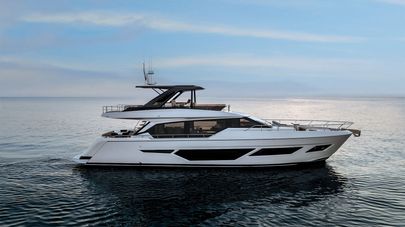 Third-Generation 23m Ferretti 720 Motor Yacht Set for Genoa 2026 Show Debut