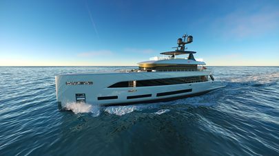 VIDEO: Sirena 42M Flagship Superyacht Moves Into Final Build Phase