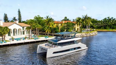 First Solar-Electric Oceanwalker S60 Catamaran Delivered to Bahamas After FLIBS Debut