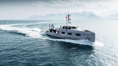 VIDEO: Fourth Damen YS 53 Support Yacht Rafter Begins Sea Trials 
