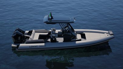 New Lomac Turismo 8.5m RIB Unveiled With Military-Inspired Styling 