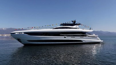First Mangusta GranSport 34 Motor Yacht Launched 